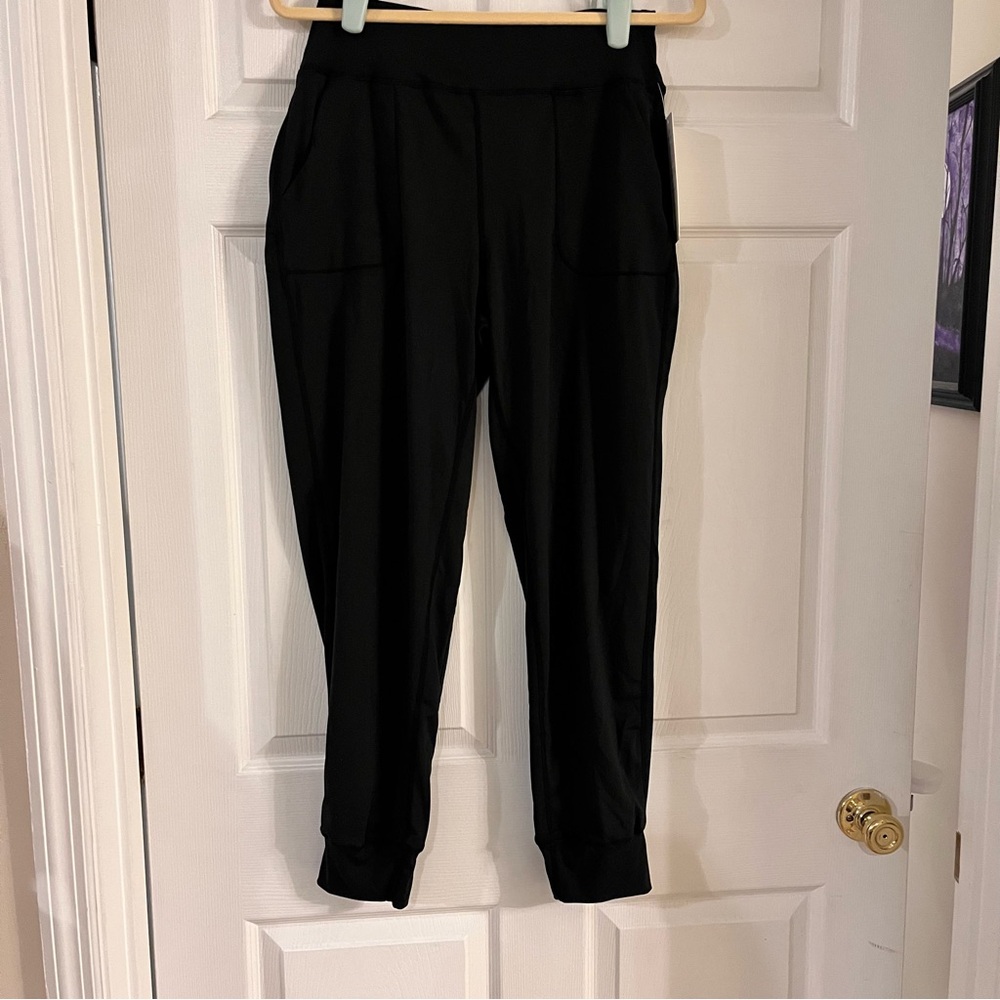Sunzel Knit Black Joggers Pull On Pants Women’s Large NWT Athleisure